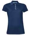 01179 Lds Performer SOL'S Ladies Performer Piqué Polo Shirt French Navy colour image